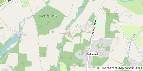 Map of East Grinstead