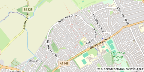 Map of Whitley BAY