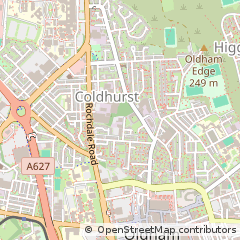 Map of Oldham