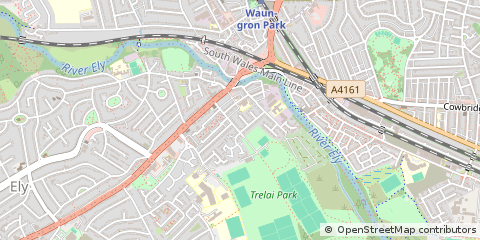 Map of Cardiff