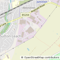 Map of ST. Helens, Merseyside