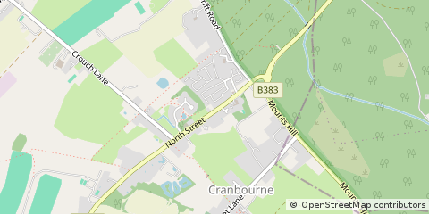 Map of Slough, Berkshire