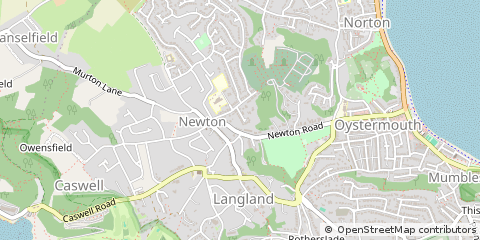 Map of Swansea