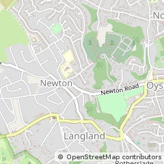 Map of Swansea