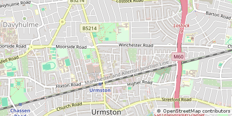 Map of Manchester