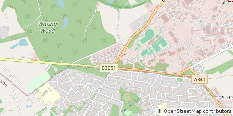 Map of Reading, Berkshire