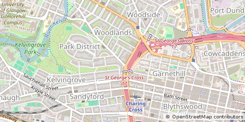 Map of Glasgow