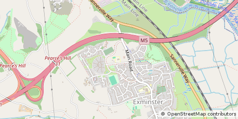 Map of Exeter, Devon