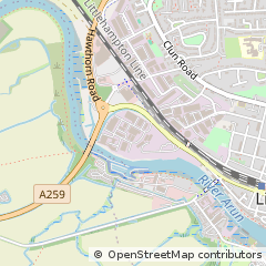 Map of Littlehampton, West Sussex