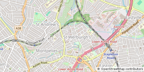 Map of Bristol
