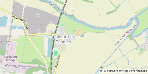 Map of Appleford