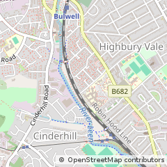 Map of Nottingham