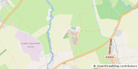 Map of Crewkerne, Somerset.