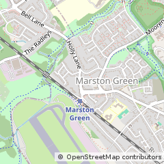 Map of Birmingham, West Midlands
