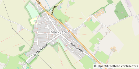 Map of ST. Albans, Hertfordshire