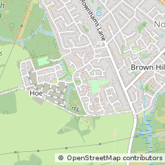 Map of Southampton, Hampshire