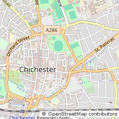 Map of Chichester