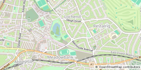 Map of Edinburgh