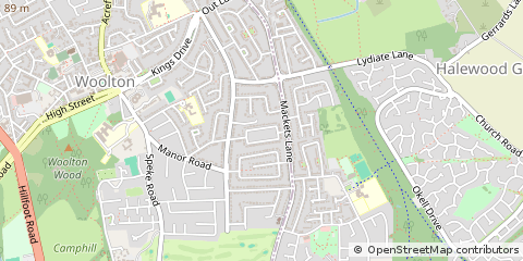 Map of Liverpool