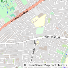 Map of Hull, East Yorkshire