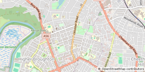 Map of Salford
