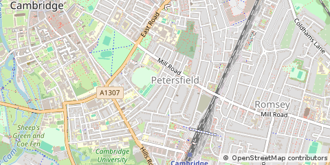 Map of Cambridge