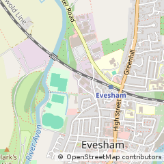 Map of Evesham