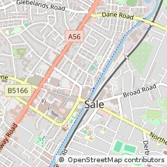 Map of Sale, Cheshire