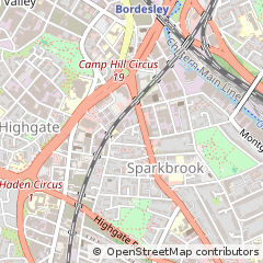 Map of Birmingham