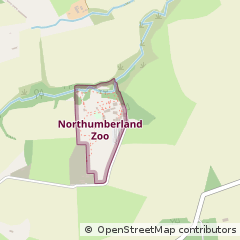 Map of Morpeth, Northumberland