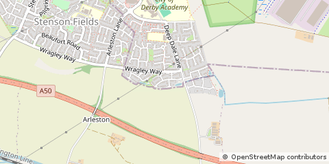 Map of Derby