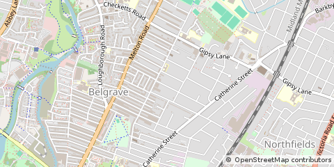 Map of Leicester