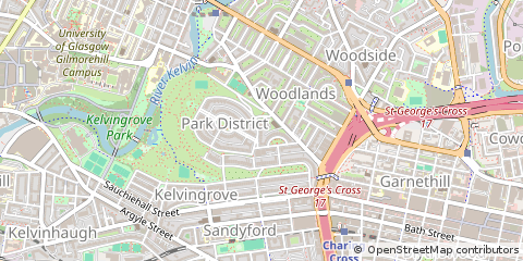 Map of Glasgow