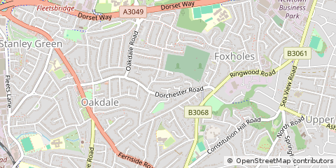Map of Poole