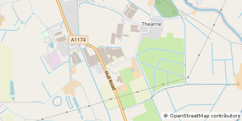 Map of East Yorkshire