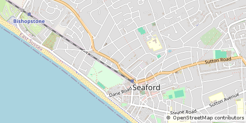 Map of Seaford
