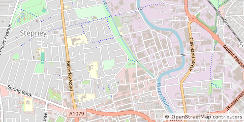 Map of Hull