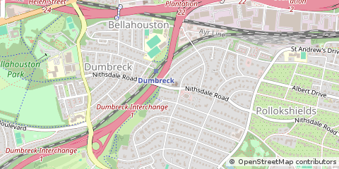 Map of Glasgow