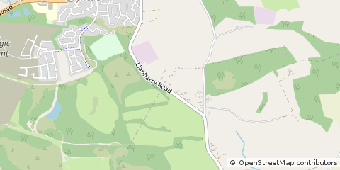 Map of MID Glamorgan