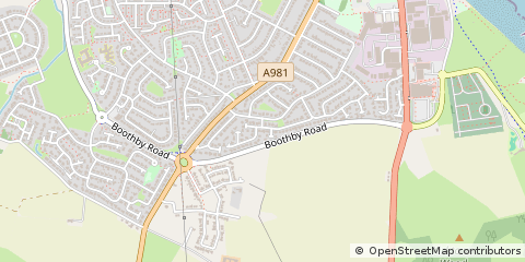 Map of Fraserburgh, Aberdenshire