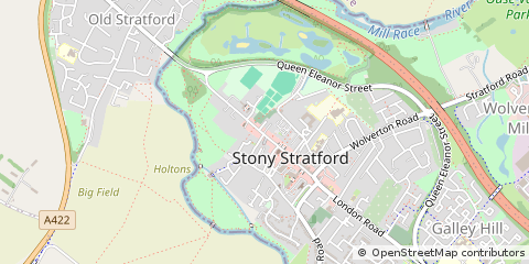 Map of Milton Keynes