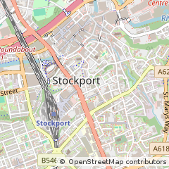 Map of Stockport