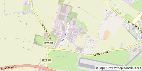 Map of Ramsgate, Kent