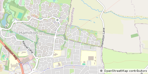 Map of Leicester