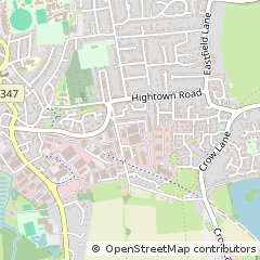 Map of Ringwood, Hants