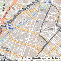 Map of Manchester