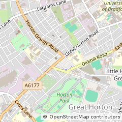 Map of West Yorkshire