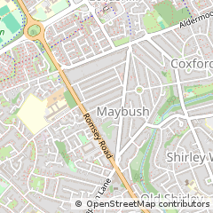 Map of Southampton