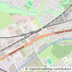 Map of Manchester, Greater Manchester