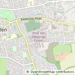 Map of Saffron Walden